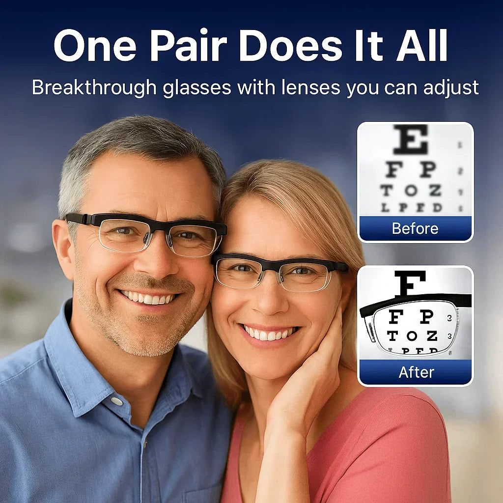 【Adjustable Focus Glasses】See Every Moment Clearly With NESLEMY!