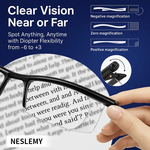 【Adjustable Focus Glasses】See Every Moment Clearly With NESLEMY!
