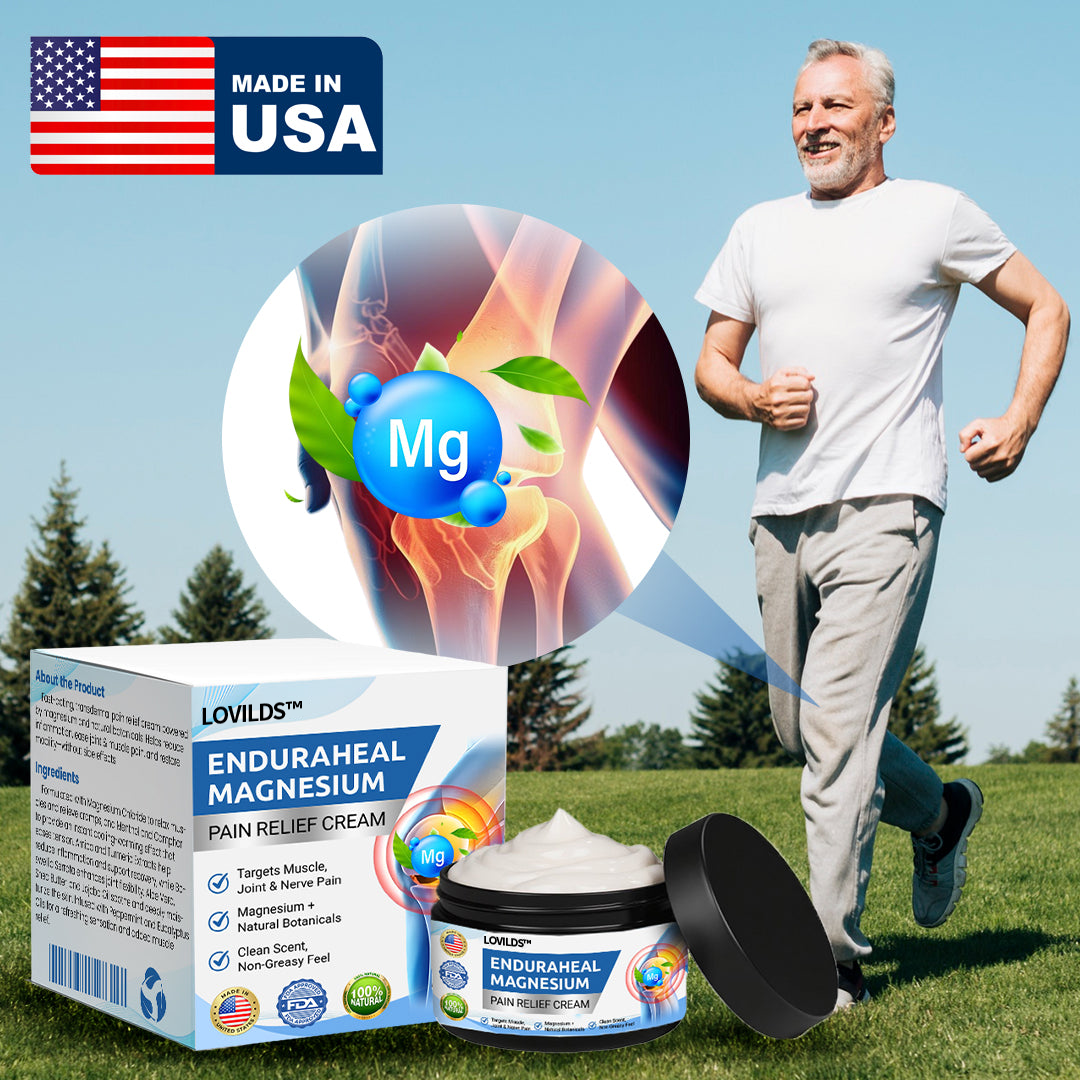 LOVILDS™Fast-Acting Magnesium Pain Relief Cream for Arthritis, Muscle & Nerve Discomfort