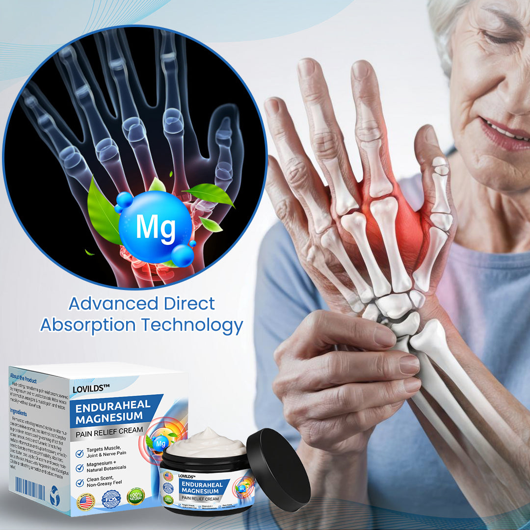 LOVILDS™Fast-Acting Magnesium Pain Relief Cream for Arthritis, Muscle & Nerve Discomfort