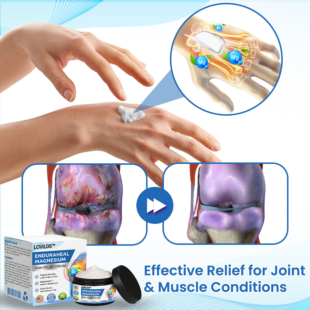 LOVILDS™Fast-Acting Magnesium Pain Relief Cream for Arthritis, Muscle & Nerve Discomfort