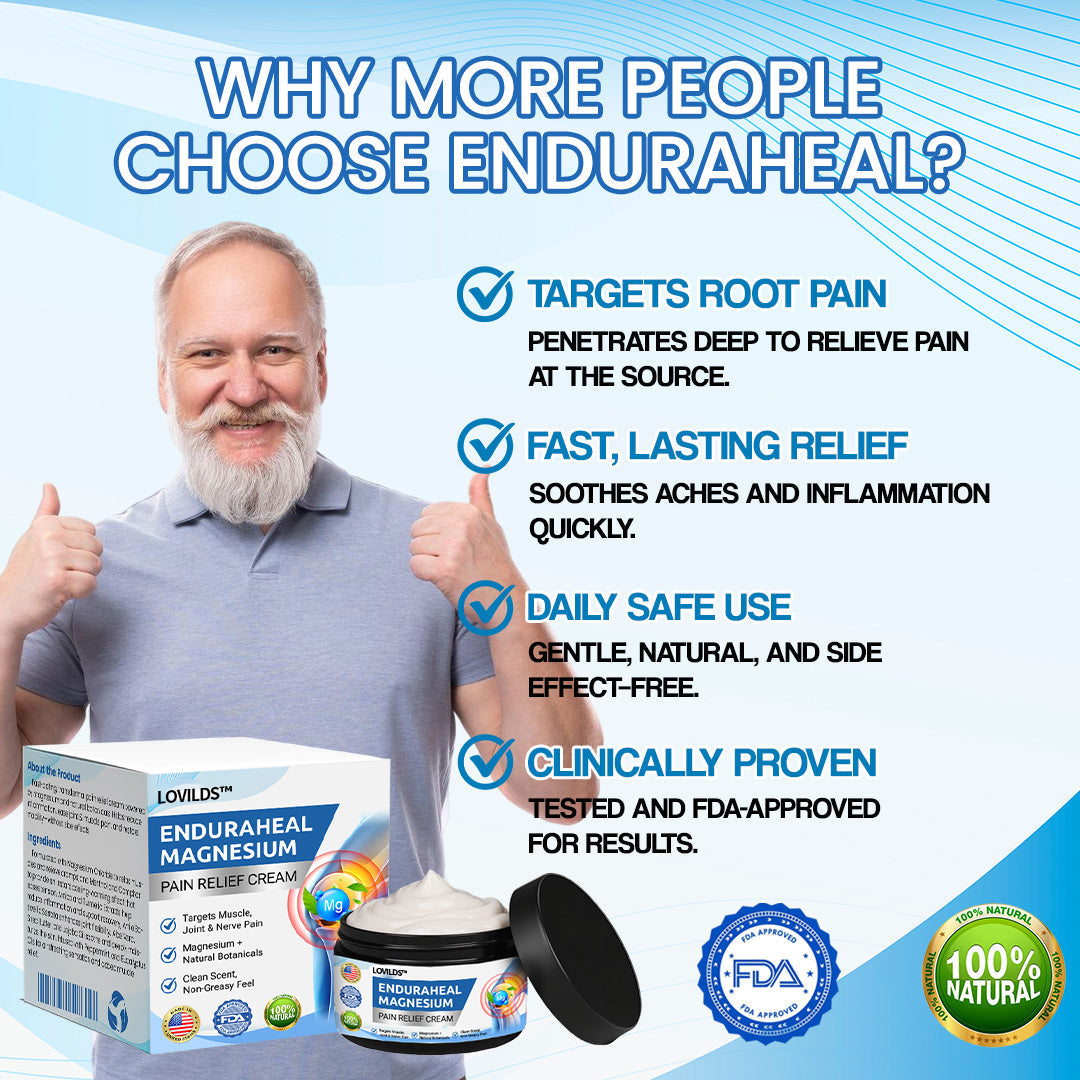 LOVILDS™Fast-Acting Magnesium Pain Relief Cream for Arthritis, Muscle & Nerve Discomfort
