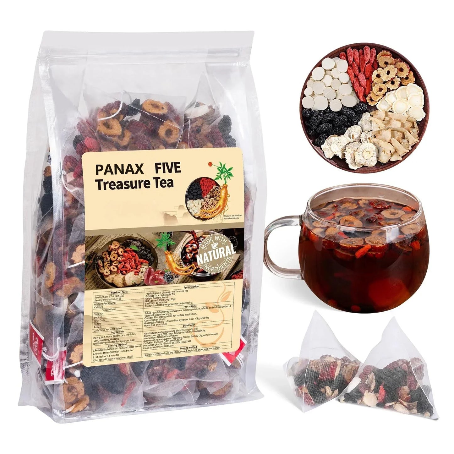 Slimoly™ Panax & Mulberry Herbal Tea