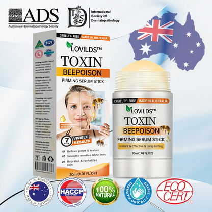 🐝🎁Made and Shipped from Australia✨LOVILDS™ Toxin Bee Poison Firming Serum Stick🔥LAST DAY 70% OFF